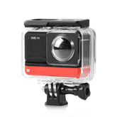 Carcasa impermeable para buceo de profundidad submarina de 30 m PULUZ para Insta360 One RS 360 Edition, carcasa para buceo para Insta360 One RS 360 Edition